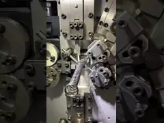 провод машины пружины сжатия CNC 5.5kw свертываясь спиралью высокоскоростной делая машину  video