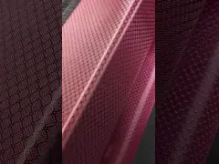 Mesh Pattern Carbon Kevlar Fabric / Jacquard Hybrid Woven Filament Fiber Fabric