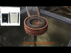 Máquina electromágnetica 100KHZ del endurecimiento de inducción de 100KW DSP