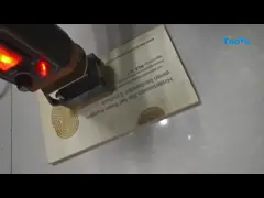 8 x 10 инструментов паллета древесины штемпелюя машины цифров СМ горячих Handheld кожаных video