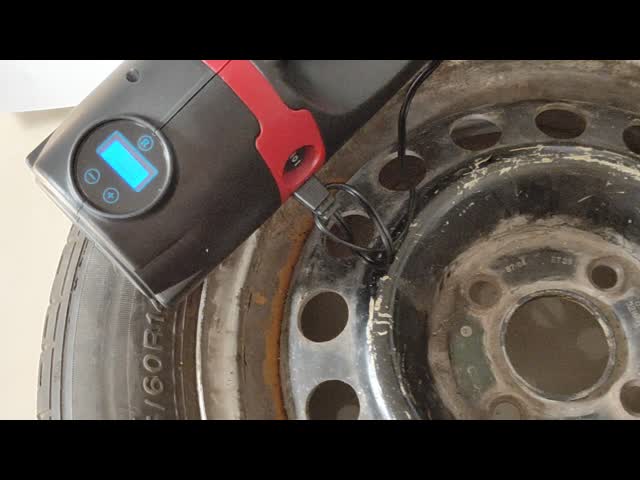 AC/DC ポータブル タイヤ 膨張器 熱売 自動車 タイヤ 空気圧縮機 プラスチック
