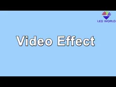 Широкая деятельность приведенная полного цвета дисплея высокой яркости угла наблюдения легкая video