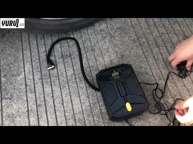 DC12v ポータブルABS自動車用エアコンプレッサー