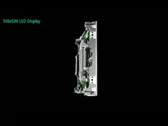 на открытом воздухе арендный экран дисплея приведенный P2.976mm, P3.91mm, алюминий заливки формы 500mm*500mm video