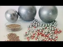 6.35mm 1/4 покрытый цинком шарик стали металла завальцовки стального шарика массажа углерода video