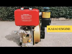 Diesel Air Cooled Engines Manual Starting Mode For Boats / Tillers