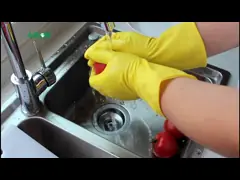 Mild Acid-Proof Kitchen Rubber Gloves  Durable And Comfortable Household Gloves