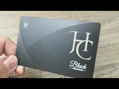 Визитные карточки металла равнины CR80 штейновые черные прикрывают стальной круглый угол video