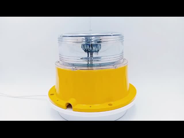 Проблескивать 40 раз/минимальный свет затруднения воздушных судн высокой интенсивности 60W видео