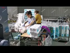 Производственная линия используемая кухней салфетки салфетки 100g/M2 бамбуковой пульпы video