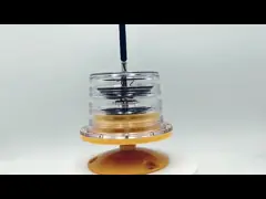 Shock Resistance 10CD Solar Helipad Elevated Taxiway Edge Light