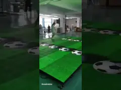 Экран СИД напольного знака тележки СИД алюминия HD IP65 передвижной с углом наблюдения 140° video