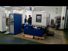 ПЛК контролирует камеру шейкера вибрации влажности температуры экрана касания электродинамическую video