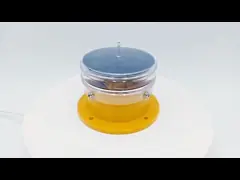 Солнечный приведенный в действие фонарик навигации 1-2.5NM морской video