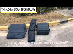 Ручной поднимаясь поляк рангоута треноги телескопичный для камеры PTZ video