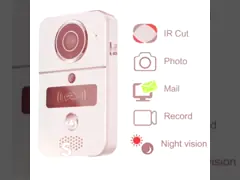 Связанная проволокой камера WiFi дверного звонока безопасностью 32G 1M внутренной связи video