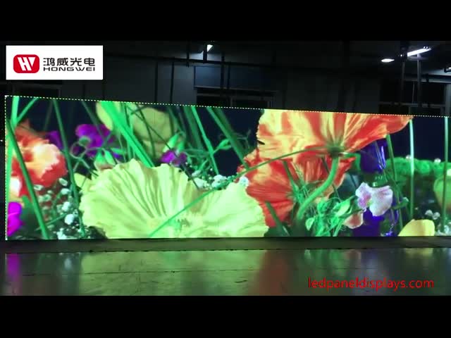 Облегченный экран приведенный этапа концерта полного цвета P4 крытый видео