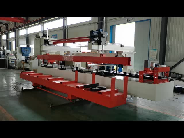 Automatic Automobile Beam Steel 800 KN CNC Punching Machine