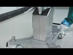 Передвижная ручная гидравлическая кровать рассмотрения таблицы деятельности хирургическая гидравлическая с большими колесами video