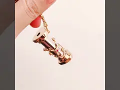 Ожерелье калейдоскопа мини женщин выгравированное привесное video