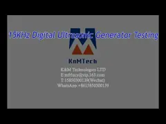 электропитание генератора ультразвуковой сваривать 2600W цифров пластиковое сваривая ультразвуковое video