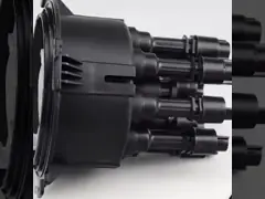 Закрытия соединения оптического волокна ПП тип 2 купола ИП68 материального водоустойчивое в установленной стене 8 video