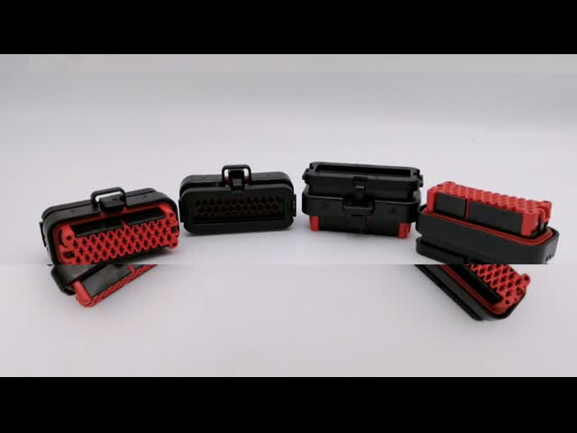 AMPSEALは3 パワートレインワイヤー馬具のための列4mmのコネクターを密封した ビデオ