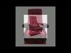 Foot Landing Gravity Closing Cinema Theater Chairs