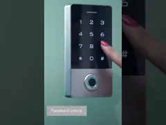 100mA 500dpi IP68 Fingerprint Access Control Standalone video