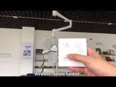 Света СИД двойной головы хирургические 160000 люкс, лампа театра Оператинг для общей хирургии video