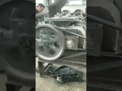 Mining Ore Double Roller Crusher Machine