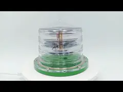 6.4V8AH фонарик цвета зеленого цвета батареи 2W солнечный морской для предупреждения томбуя video