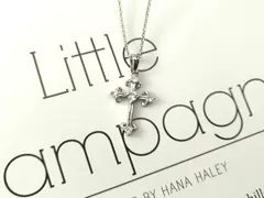 OEM ODM Cross Zircon Pendant Womens Engraved Necklace