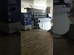 Multi игла машина 7,5 KW промышленная выстегивая с мотором Японии video