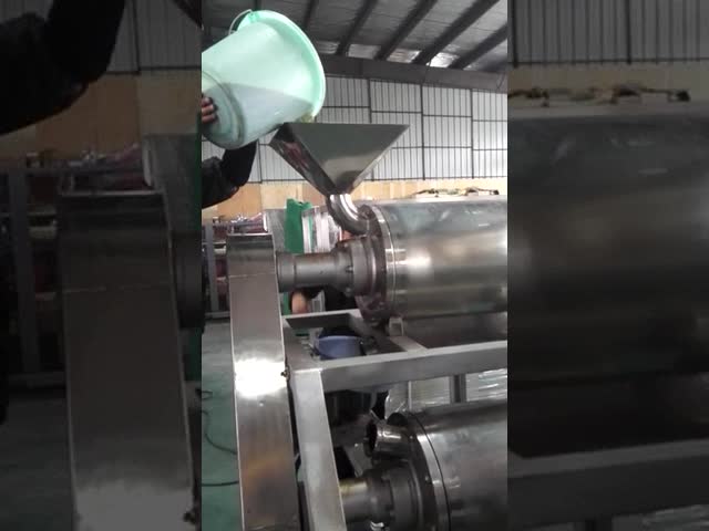 Pitaya Juicing 1.5t/H Dual Channel Pulping Machine