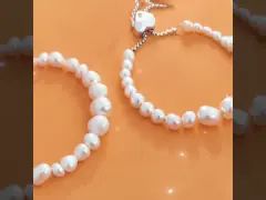 Браслет жемчуга Bolo 57MM регулируемый для женщин video