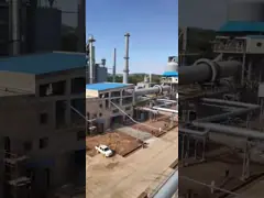 linha de produção ativa rápida do cal 200tpd
