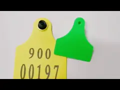 Расстояние частоты бирок уха 860-960mhz скотин UHF Rfid более длинное читая video