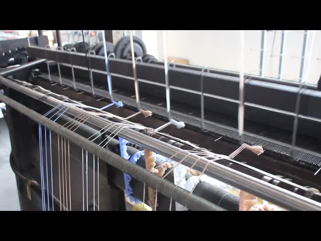 отделка края Tassel валика занавеса 5cm металлическая золотая видео