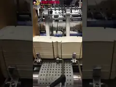 Коробка для завтрака Kraft бумажная раскрывая формируя машину автоматическую video