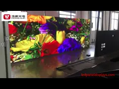 Дисплеи с плоским экраном СИД P3.91 заливки формы портативной машинки 500*500mm крытые video