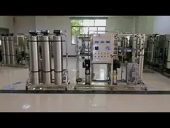 250LPH 2 Stage RO EDI System For Medical Ultrapure Water Treatment Machine video