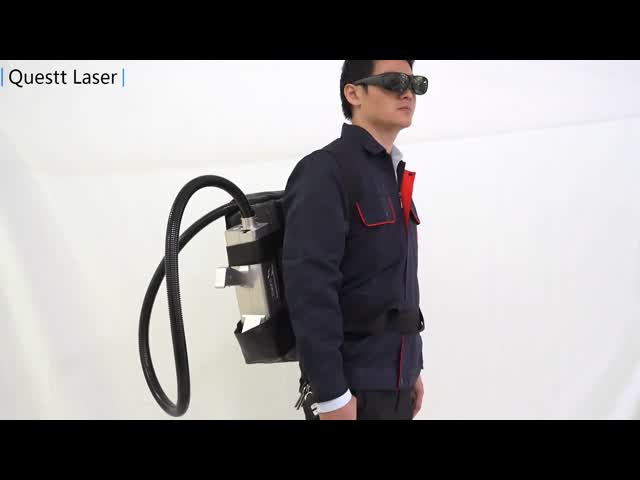 Машина лазера удаления ржавчины регулятора 100W ПРИЛОЖЕНИЯ телефона Android Handheld видео