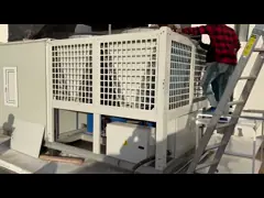 R410A небольшое к большим коммерчески упакованным блокам кондиционера крыши video