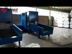 чувствуемый быстрый ход 6м делающ машину для не сплетенной ткани полипропилена video