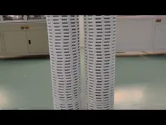 China 20/40/60 Water High Flow PP Pleated Water Replacement Filter Cartridge for Desalination Industries supplier