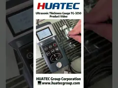 Thru Coating 0.75mm Huatec Digital Ultrasonic Thickness Gauge