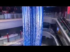 P10mm за установленными стеклом досками периметра СИД дисплея занавеса СИД video