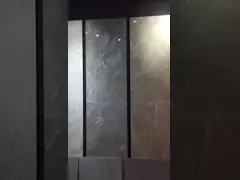 Сопротивления абразивов фарфора живущей комнаты современной отполированный плиткой размер цвета 600x600mm сильного серый video