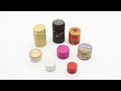 20mm цвет подгонял 2 части гофрируют алюминиевую крышку крышки с Кольц-тягой video